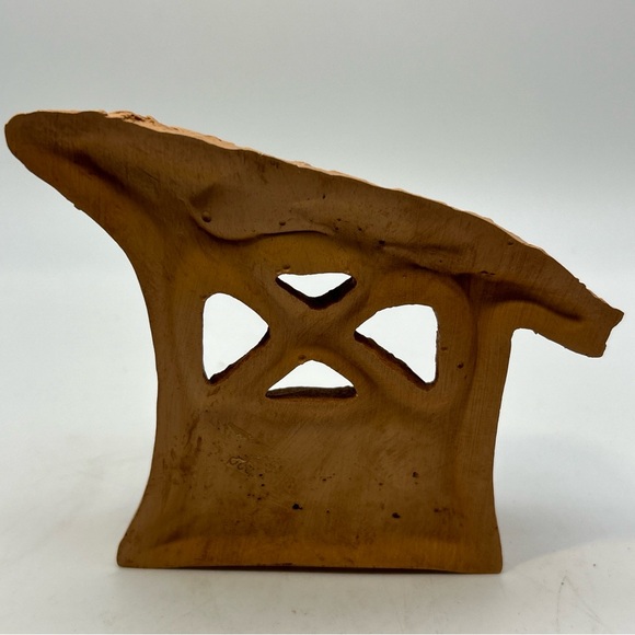 Vtg 4pc Small Manger Scene Wisemen,Sheppard,Jesus,Mary,Joseph,Stable Christmas - Picture 7 of 13